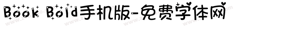 Book Bold手机版字体转换